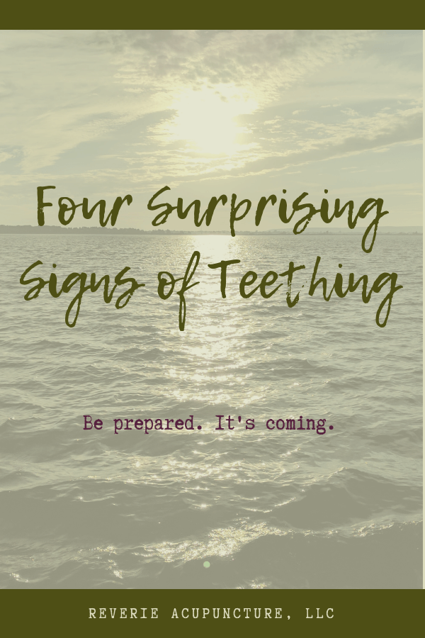 Four surprising signs of teething