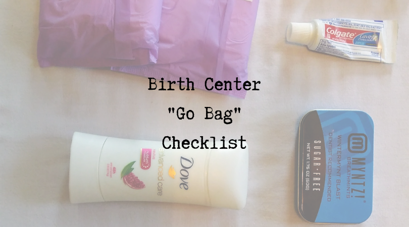 Don't miss a thing with this birth center bag checklist!