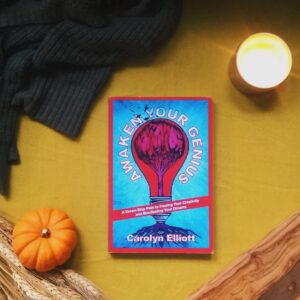 Awaken Your Genius is about finding your creativity through poiesis and a process she calls “soul-making.” It’s a deep journey into exploring the things you can write, sing about, paint, and draw, yes. But through it, you can develop a life that resonates with your entire being.