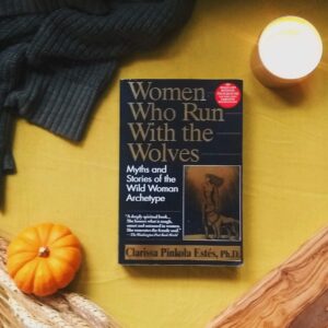 Dr. Clarissa Pinkola Estés's Women Who Run with the Wolves is a journey of transformation from maiden to crone. Through fairytales and Jungian analysis, she breaks down the conversation of patriarchal subjugation of women, how we age, how we choose to embrace creativity, and so much more.