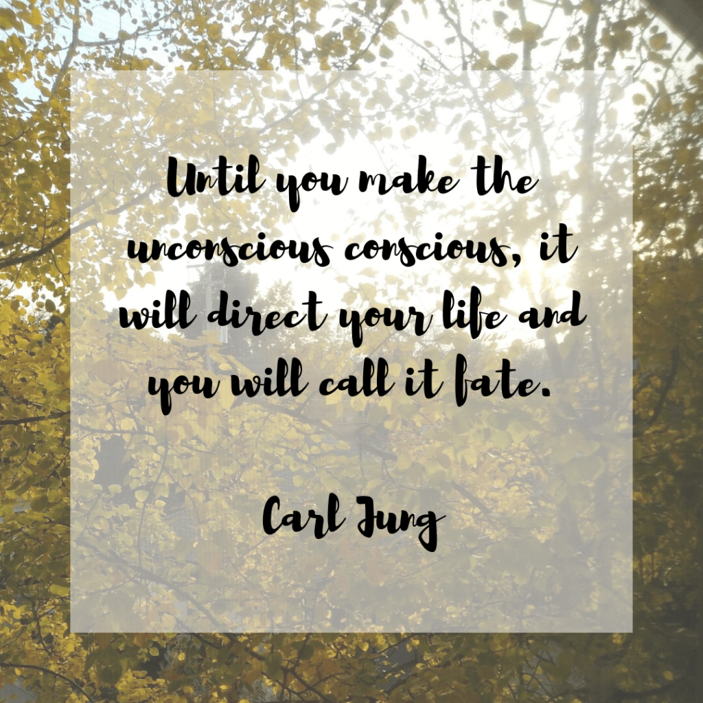 Until you make the unconscious conscious, it will direct your life and you will call it fate. - Carl Jung about the unconscious or yin zhi