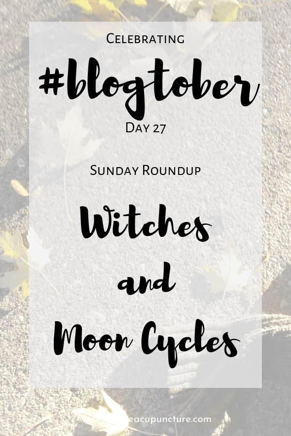 Four more days until Halloween! This Sunday round-up has a spooky theme from witches to the moon.