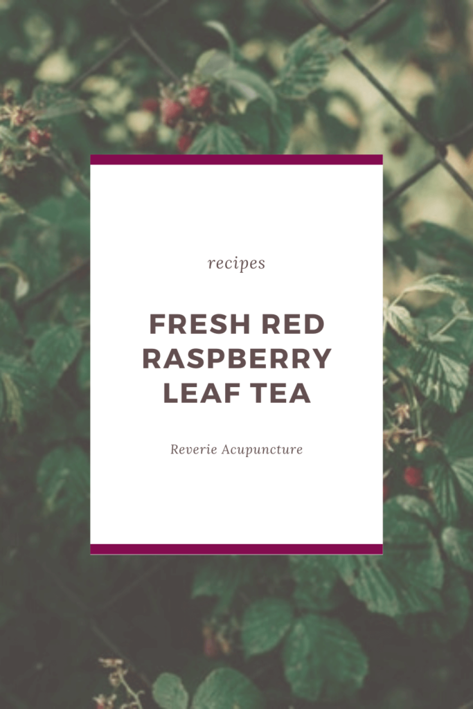Last weekend I was sitting in my mother in law’s house and I found myself craving a cup of red raspberry leaf tea. Sometimes your body just tells you that you need something. One problem: I was in the middle of the woods, half an hour away from a store that might have red raspberry leaf tea.
But I was a five minute walk from a raspberry patch.
I love red raspberry leaf tea in general, but there is something about a fresh tea that is so much more bright and whole. So for today’s blog post I wanted to show you how I made my North Woods fresh Red Raspberry Leaf tea and how you can make some of your own.